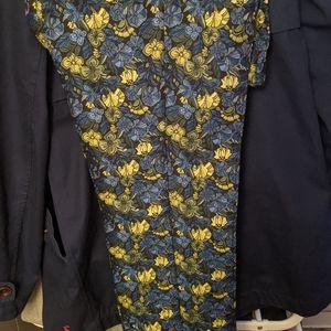 Anthropologie Printed Dress Pants